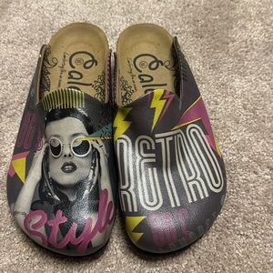Calceo Retro Clog 38 (7.5) NWOT